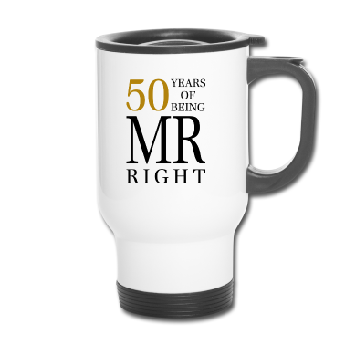 Geburtstag Geschenk Mann Thermobecher - 50 Jahre alt Geburtstag Mann Geschenkidee