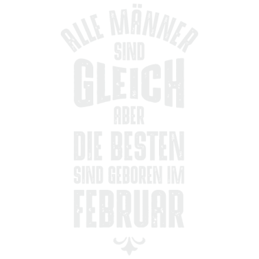 Motiv Männer Geburtstag Februar