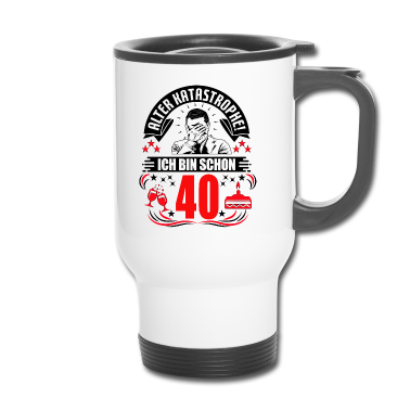 Geburtstag Geschenk Mann Thermobecher - 40. Geburtstag Mann Geschenk lustig Geburtstag 40