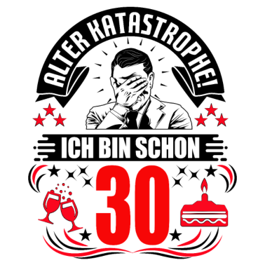 Motiv 30. Geburtstag Mann Geschenk lustig Geburtstag 30