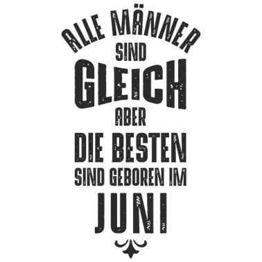 Motiv Männer Geburtstag Juni