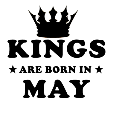 Motiv Könige sind im Mai geboren lustige Geburtstag Männer Geschenk