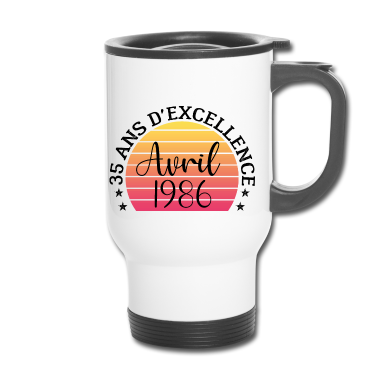 Geburtstag Geschenk Mann Thermobecher - 35 Jahre Geburtstag Frau Mann Geschenk Jahrgang