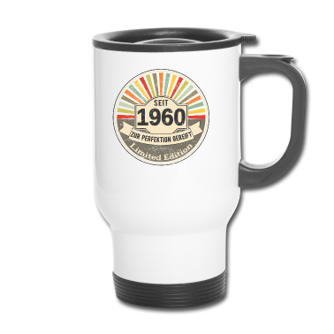 Geburtstag Geschenk Mann Thermobecher - 60. Geburtstag Mann Frau 60 Jahre Geschenk