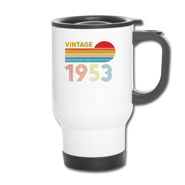 Geburtstag Geschenk Mann Thermobecher - 67. Geburtstag Mann Vintage 1953 Geschenk Idee