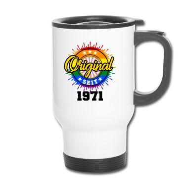 Geburtstag Geschenk Mann Thermobecher - 50. Geburtstag Männer Frauen Geschenk CSD LGBTQ