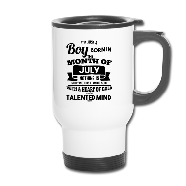 Geburtstag Geschenk Mann Thermobecher - Juli Geburtstag Junge Mann Spruch
