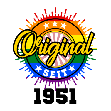 Motiv 70. Geburtstag Männer Frauen Geschenk CSD LGBTQ