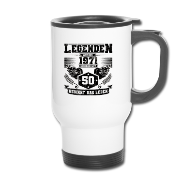 Geburtstag Geschenk Mann Thermobecher - 50. Geburtstag Legende Männer Frauen