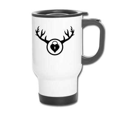 Geburtstag Geschenk Mann Thermobecher - Cuckold - Der gehörnte Mann Geschenk Geburtstag