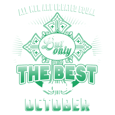 Motiv Geburtstag Geschenk Mann geboren im Oktober