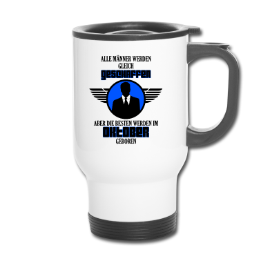 Geburtstag Geschenk Mann Thermobecher - Oktober Männer. Oktober Geburtstag Geschenk!
