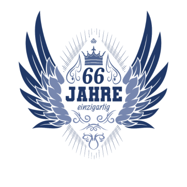 Motiv 66 Geburtstag Geschenkideen für Frauen und Männer