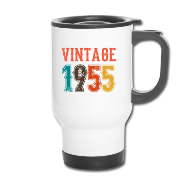 Geburtstag Geschenk Mann Thermobecher - BORN IN 1955 Geburtstag Geschenk Vintage Männer