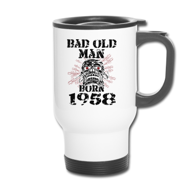 Geburtstag Geschenk Mann Thermobecher - Alter Mann 1958 Geboren Geburtstag