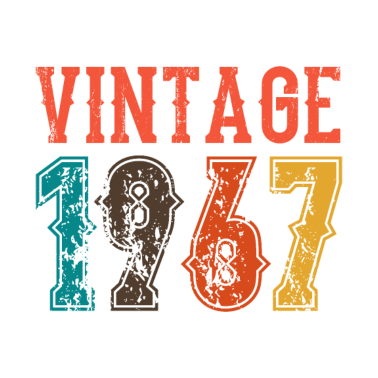 Motiv BORN IN 1967 Geburtstag Geschenk Vintage Männer