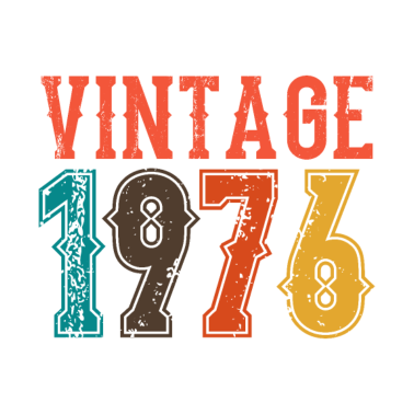 Motiv BORN IN 1976 Geburtstag Geschenk Vintage Männer