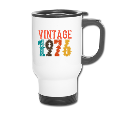 Geburtstag Geschenk Mann Thermobecher - BORN IN 1976 Geburtstag Geschenk Vintage Männer