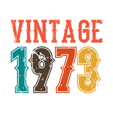 Motiv BORN IN 1973 Geburtstag Geschenk Vintage Männer