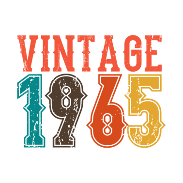 Motiv BORN IN 1965 Geburtstag Geschenk Vintage Männer