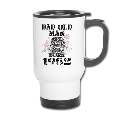 Geburtstag Geschenk Mann Thermobecher - Alter Mann 1962 Geboren Geburtstag
