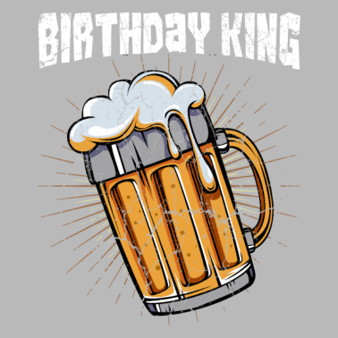 Motiv Geburtstag Mann King