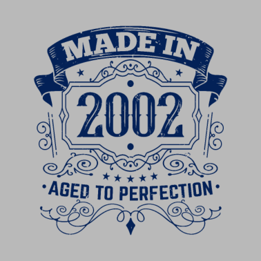 Motiv Hergestellt in 2002 Geburtstag Männer