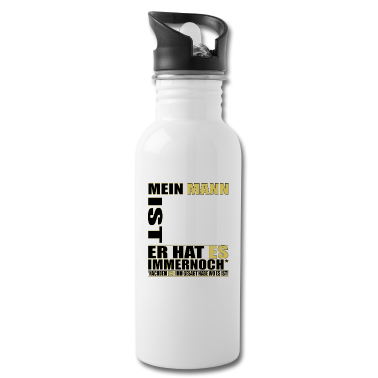 Geburtstag Geschenk Mann Trinkflasche - Geburtstag - Mein Mann ist