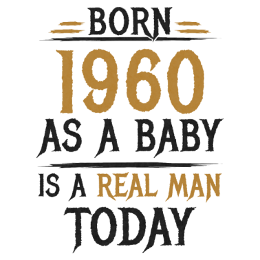 Motiv 1960 Geborener Mann Geburtstag Männer Geschenk