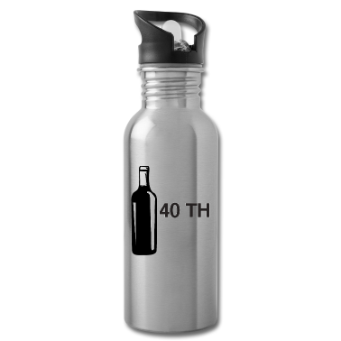 Geburtstag Geschenk Mann Trinkflasche - 40. Geburtstag Männer Frauen