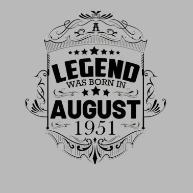 Motiv August 1951 70. Geburtstag Männer Frauen