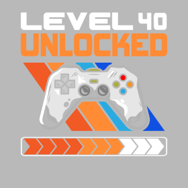 Motiv 40. Geburtstag Männer Geburtstag Gamer Gaming