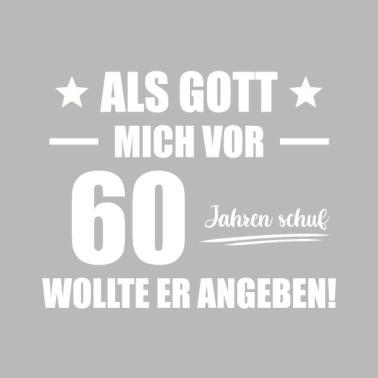 Motiv 60. Geburtstag Mann Geschenkidee Tshirt