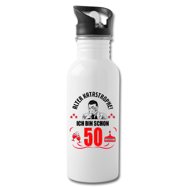 Geburtstag Geschenk Mann Trinkflasche - 50. Geburtstag Mann Geschenk lustig Geburtstag 50
