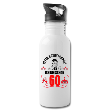 Geburtstag Geschenk Mann Trinkflasche - 60. Geburtstag Mann Geschenk lustig Geburtstag 60