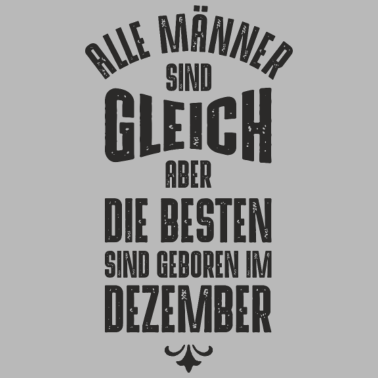 Motiv MÄNNER GEBURTSTAG DEZEMBER