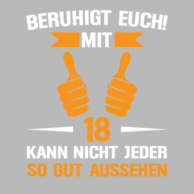 Motiv 18. Geburtstag Mann 18 Jahre Geburtstagfeier