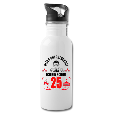 Geburtstag Geschenk Mann Trinkflasche - 25. Geburtstag Mann Geschenk lustig Geburtstag 25