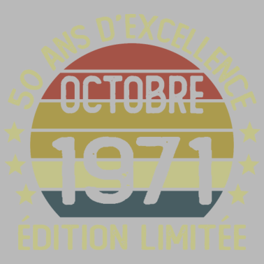 Motiv 50 Jahre Geburtstag Mann Frau im Oktober 1971