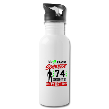 Geburtstag Geschenk Mann Trinkflasche - Sprüche Geburtstag Mann Gut aussehen Geschenk 74