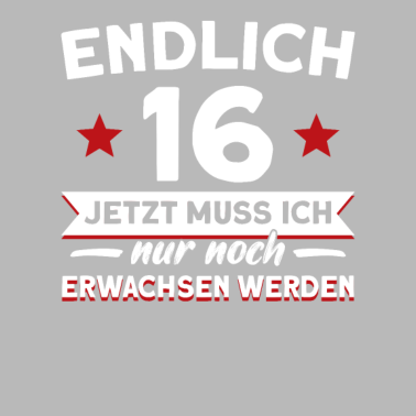 Motiv 16. Geburtstag Mann 16 Jahre Frau Geschenk