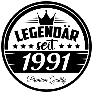 Motiv legendär seit 1991 30. Geburtstag Männer
