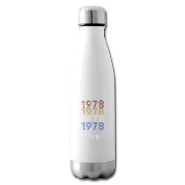 Geburtstag Geschenk Mann Trinkflasche - Mann Held - 40. Geburtstag Geschenk 1978 retro