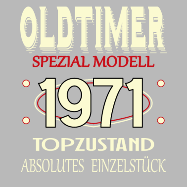 Motiv 50. Geburtstag Mann Frau 50 Jahre Herren 1971