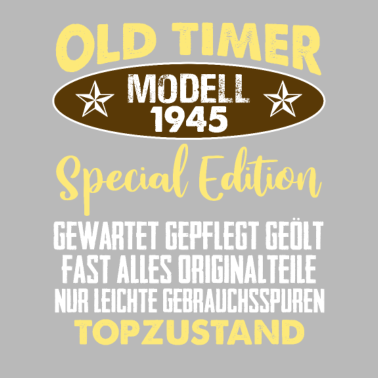 Motiv 75 Geburtstag Mann Frau Geschenk Oldtimer Jahrgang