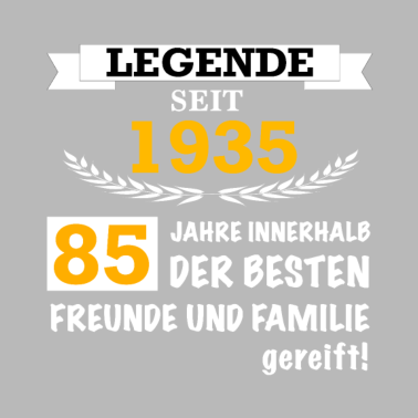 Motiv 85. Geburtstag Geschenk Mann Frau Papa Mama Freund