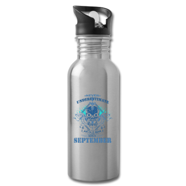Geburtstag Geschenk Mann Trinkflasche - Alter Mann geburtstag September Geburtsmonat