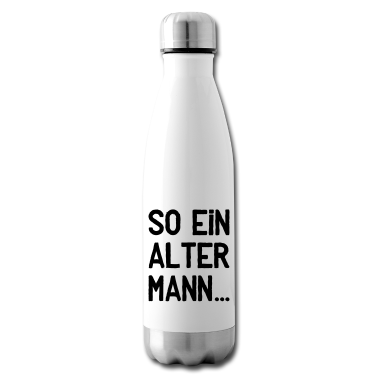 Geburtstag Geschenk Mann Trinkflasche - So Ein Alter Mann Geburtstag Fieser Spruch