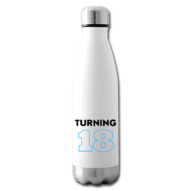 Geburtstag Geschenk Mann Trinkflasche - 18. Geburtstag Junge/Mann