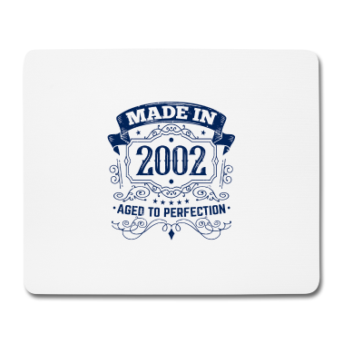 Geburtstag Geschenk Mann Mousepad - Hergestellt in 2002 Geburtstag Männer